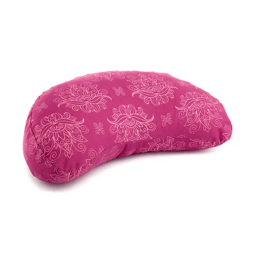 bodhi Maharaja Collection: Gemusterter Yogi Mond Lotus in rot von Bodhi