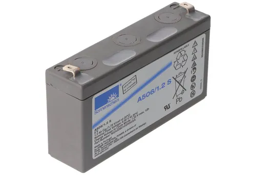 Sonnenschein Dryfit A506/1.2 S Blei Akku 4,8mm Anschluss von Exide