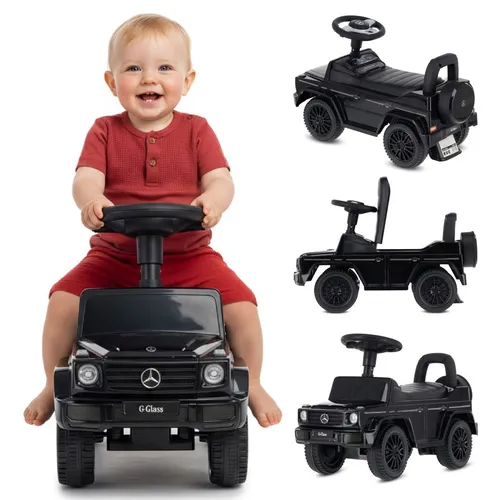 Mercedes Benz G350d Rutscherfahrzeug für Kinder - Kinderfahrzeug für 1-2 Jahre, robustes Kunststoffmaterial, fördert die motorischen Fähigkeiten und macht das Fahren zum Vergnügen.