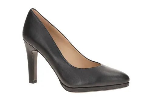 Peter Kaiser Damen Pumps Schwarz, Größe 5 - Elegante Pumps für Damen in Schwarz mit Trichterabsatz aus hochwertigem Leder, perfekt für besondere Anlässe oder das Büro.