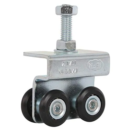 Laufwagen vierrädrig 4RS Nylon bis 50 kg Tragfähigkeit für hängende Schiebetore