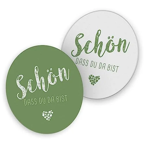 Glasuntersetzer & Bierdeckel Grün von itenga