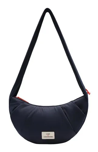 LES VISIONNAIRES Unio Vancouver Umhängetasche 47 cm blau - Stylische Umhängetasche mit 47 cm, ideal für den Alltag. Hergestellt aus hochwertigen Materialien, bietet sie ausreichend Platz für Ihre Essentials.