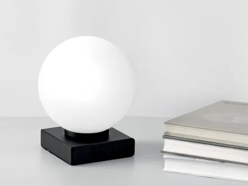 Kleine LED Tischleuchte Schwarz