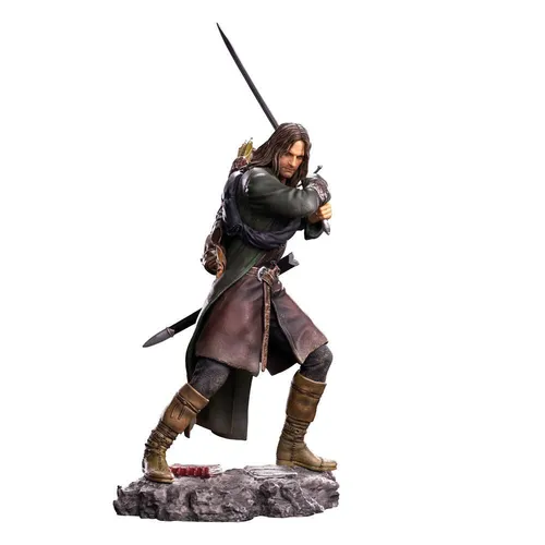 Iron Studios - Aragorn - LOTR Statue BDS Art Scale 1/10 - Action- & Spielfiguren, detailgetreue Statue von Aragorn, perfekt für Sammler und Fans der Herr der Ringe Reihe.