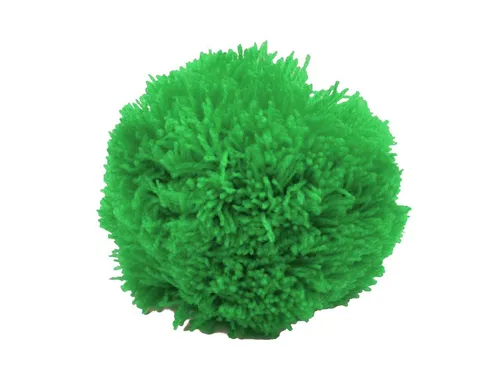 maDDma Pompon 2 Bommeln / Wollbommeln / Pompons, grün