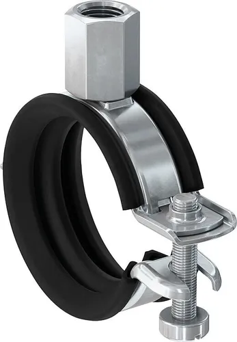 FISCHER Gelenkrohrschelle Edelstahl DN50 2