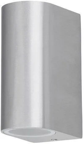 Moderne Außenwandleuchte Chile 2xGU10 IP44 von Rabalux - Wandleuchte für den Außenbereich mit IP44-Schutz, ideal für Patios, vereint stilvolles Design und praktische Funktionalität.