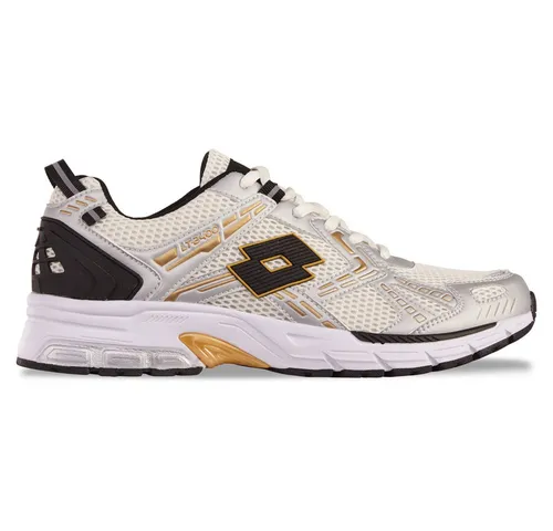 Sneaker LOTTO Gr. 46 - Sportlich im Y2K Style - Trendige Sneaker für Damen und Herren mit reflektierenden Details und Mesh-Einsätzen für optimales Fußklima. Hoher Tragekomfort dank Phylon-Zwischensohle, ideal für Freizeit und Sport!