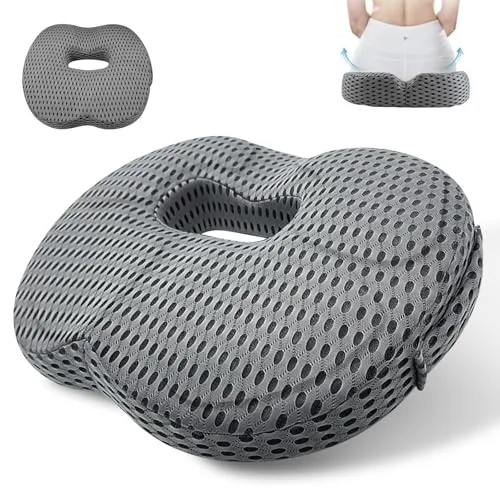 Orthopädisches Donut-Kissen aus Memory Foam
