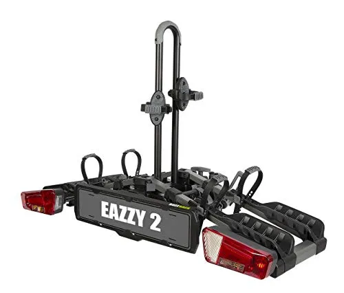 Buzz Rack Eazzy 2 Fahrradträger für Auto - Faltbar und leicht - Fahrradträger, der sich komplett zusammenklappen lässt für einfache Lagerung. Ideal für Carbonrahmen, mit 40 kg Tragkraft und ausgezeichnetem Design. Perfekt für den sicheren Transport von Fahrrädern.