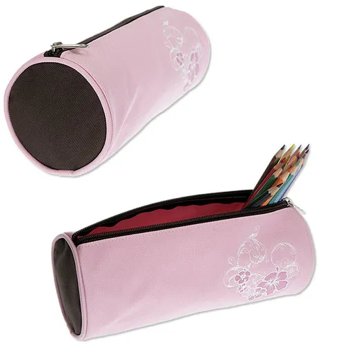 Mäppchen Rolle Elephant Schlamperrolle Mädchen Federmäppchen 11491 Flower Rosa