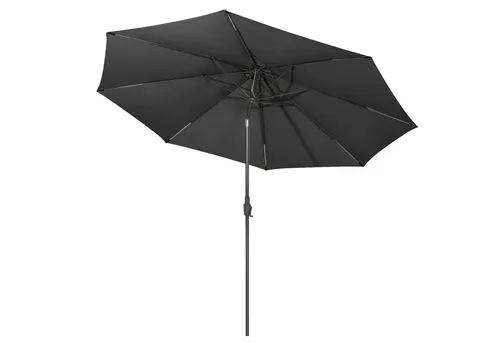 Sekey Marktschirm Ø350cm Sonnenschirm Groß Garten – Knickbar im Sitzen, UV-Schutz UPF50+, LxB: 347,00x347,00 cm, Geeignet für 6-8 Personen, Kippbar, Abknickbar, Wasserabweisend