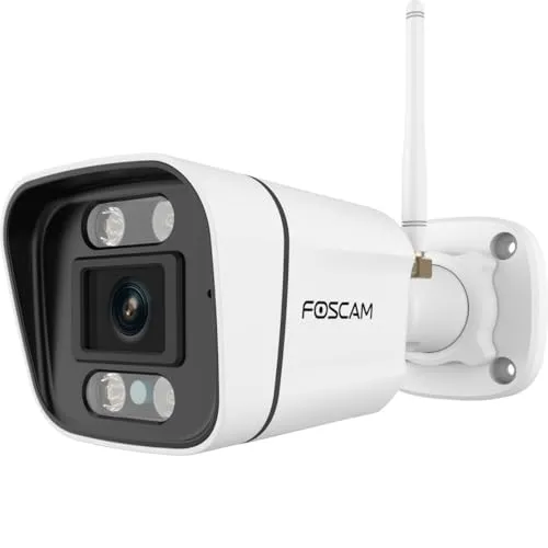 Foscam V8P WLAN IP Überwachungskamera - 3840 x 2160 Pixel, 8 MP Dual-Band für zuverlässige Sicherheit und Schutz