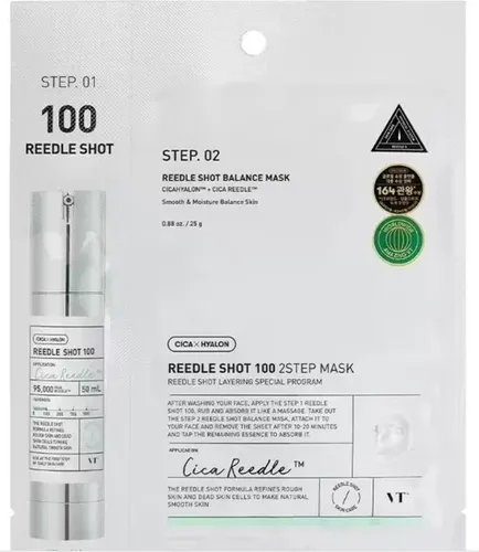 VT COSMETICS Reedle Shot 100 2-Step Mask 21,5 g