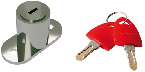 Produktbild Fiamma Safe Door 98656M156 Zylinderrahmen AC Schlüssel Zylinderschloss