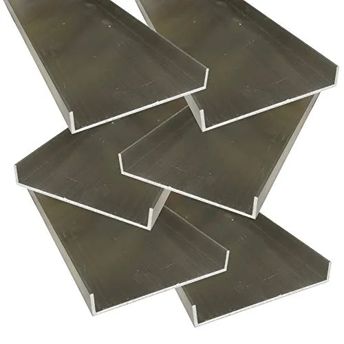 Alu U-Profil 20 x 120 x 20 x 2,5 mm Aluminium AlMgSi0,5 U-Stab Profil Aluprofil U-Stange (50 cm)