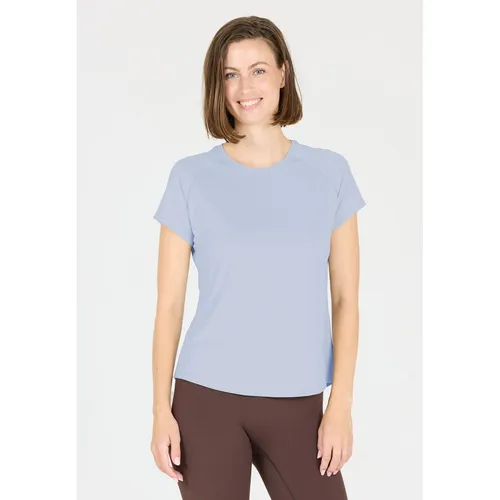 Athlecia Sport-/Freizeitshirt Yoga Gaina S/S Tee (angenehmes Tragegefühl) hellblau Damen, Größe: 38