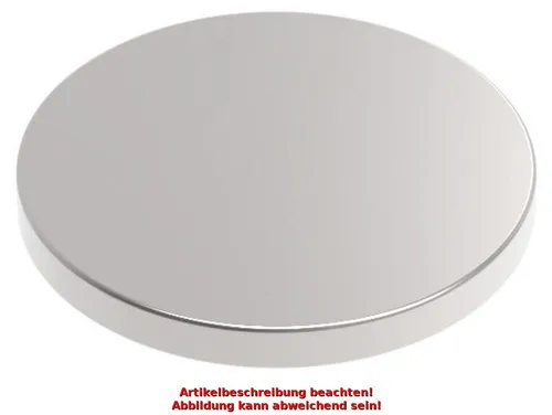 MAUL Neodym-Scheibenmagnet, 10 mm, Haftkraft: 2,6 kg, silber 10