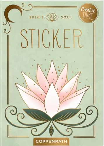 Sticker: Spirit & Soul: Stickerheft mit über 100 Aufklebern im modernen Design
