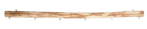 creativ company Bastelnaturmaterial Dekomaterial Ast mit Ösen, 1,5 cm - 2 cm stark