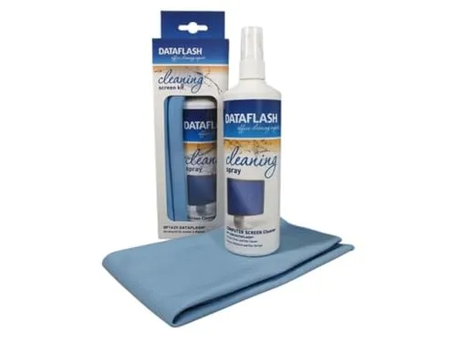 Produktbild Dataflash REINIGUNGSSPRAY & MIKROFASERTUCH FÜR BILDSCHIRME