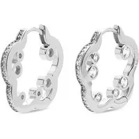 JETTE Ohrhänger FLOWERS 89208130 925er Silber, recycelt in silber von JETTE