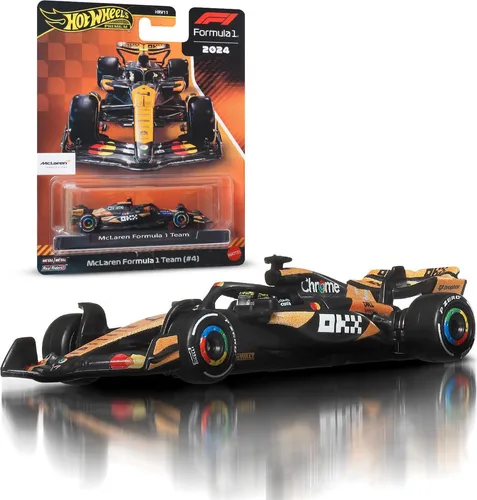 Hot Wheels Race - McLaren 2024 Livery Oscar Piastri - Spielware: Detailgetreue Nachbildung des McLaren 2024, ideal für Sammler und Rennspiel-Fans.