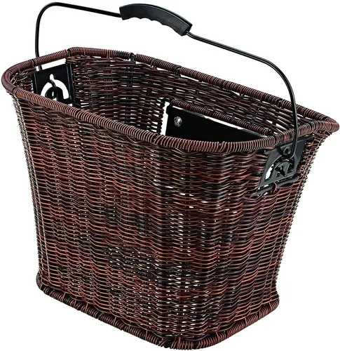 Prophete Fahrradkorb City Rattan-Optik in braun von Prophete