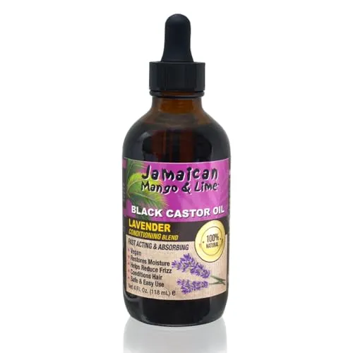 Jamaican Mango & Lime Black Castor Oil Lavender 4oz