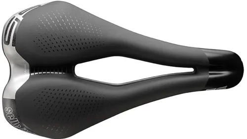 SELLE ITALIA S5 Gel Superflow Fahrradsattel - Fahrradsattel für Unisex Erwachsene, ideal für Komfort und Performance, mit Gel-Polsterung und Superflow-Ausschnitt für Druckentlastung.