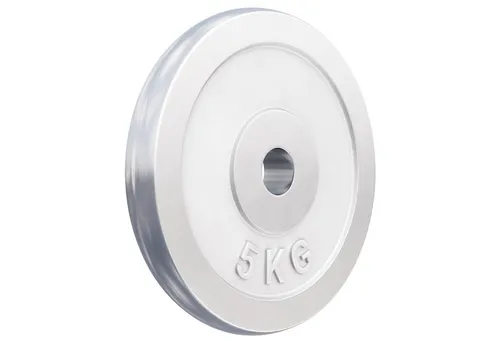 GORILLA SPORTS Hantelscheiben Einzeln oder Set, 30/31mm Bohrung, Gewichtsscheiben, Gewicht aus Chrom, Scheiben für Krafttraining, für Kurzhantel & Hantel-Set, Gewichtswahl