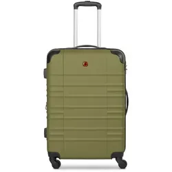 Wenger Hartschalen-Trolley Amplar Evo, 4 Rollen, ABS in braun von Wenger