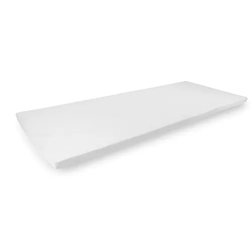 Camp4 Gel Matratzentopper Memory Schaum Topper 195 x 80 x 4 cm Matratzenauflage für Wohnwagen, Wohnmobil