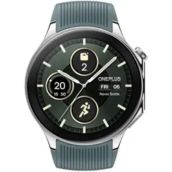 OnePlus Watch 2 – Schwarzer Stahl - Smartwatch mit Saphirglas, über 100 Sportmodi und bis zu 12 Tage Akkulaufzeit im Energiesparmodus – ideal für Sport und Gesundheit!