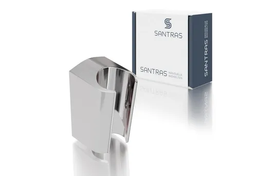 Santras Wandhalter für Duschschlauch mit Konus in Chrom