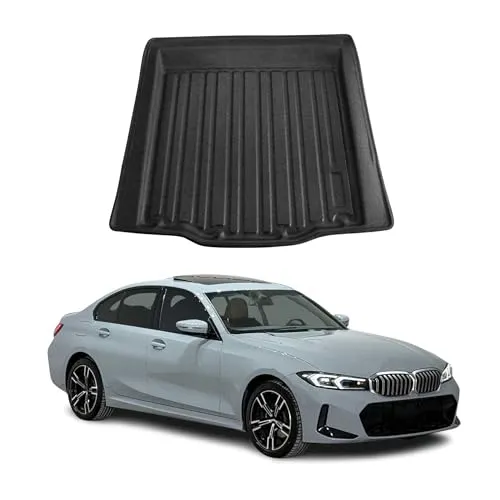 OMAC Kofferraummatte für BMW 3er G20 2019-2025 - Fahrzeugspezifische Kofferraummatte aus Gummi, wasserdicht und rutschfest. Bietet perfekten Schutz und ist leicht zu reinigen – ideal für den Alltag.