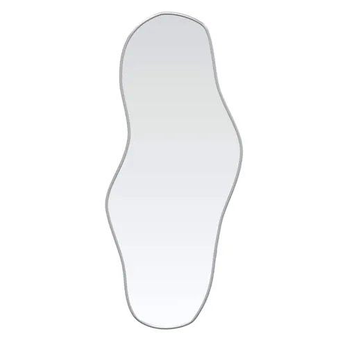 vidaXL Wandspiegel 70x30cm - Silbern - Dekorative Wandspiegel für vielseitige Anwendungen, langlebig mit klarem Spiegelbild. Ideal für Flur, Wohnzimmer oder Bad, verleiht jedem Raum eine luxuriöse Note.