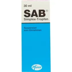 SAB Simplex Suspension zum Einnehmen - Reimport 30 ml - Rezeptfreies Arzneimittel zur Linderung von Blähungen und Völlegefühl - 30 ml für schnelle Erleichterung