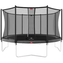 BERG Trampolin 380 cm grau mit Sicherheitsnetz Comfort von BERG Toys