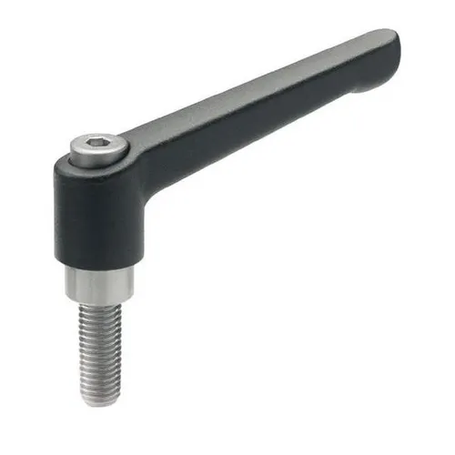 Ganter Verstellbarer Klemmhebel GN 300.1 d1 M 8mm l1 63mm l2 16mm AG Klemmhebel