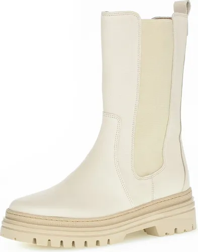 Gabor Comfort Chelsea Boot - Beige Nappa Größe: 36.5 Normal