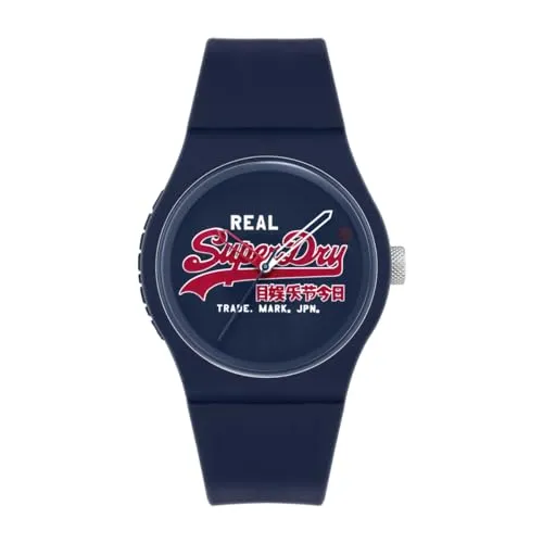Superdry Quarzuhr Urban Original – Stylisch und Praktisch - Entdecken Sie die Superdry Urban Original Armbanduhr mit modernem Design, 5 bar Wasserdichtigkeit und bequemem Silikonarmband – der perfekte Begleiter für jeden Tag.