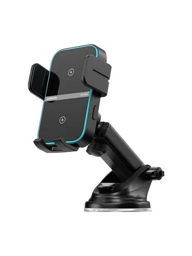 Joyroom Auto Handyhalterung mit Ladegerät - Kfz Handyhalterung mit kabellosem Qi-Laden, ideal für eine sichere Smartphone-Nutzung im Auto. Stabiler Halt auf dem Armaturenbrett und kompatibel mit iPhone und Samsung.