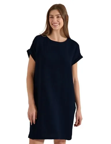 Cecil Damen Musselin Kleid mit Kurzarm von CECIL