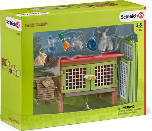 Schleich 42420 Hasenstall