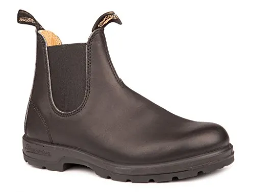 Blundstone 558 Voltan Schwarz Leather – Chelsea Boots für jeden Anlass - Wanderschuhe aus hochwertigem Rindsleder, zeitloses Design und optimaler Tragekomfort mit SPS-Stoßschutzsystem für perfekten Halt auf jedem Terrain.