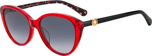 Produktbild Kate Spade VISALIA/G/S RED/ DARK GREY SHADED 55/16/140 Damenbrillen Sonnenbrillen