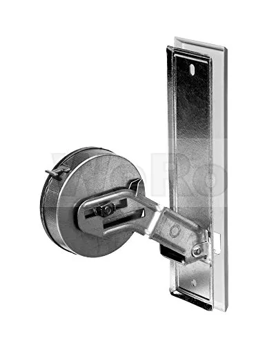 Rollladen Einlaßgurtwickler 186mm Lochabstand für bis zu 6,5 m Gurt inklusive Kunststoff- Abdeckung