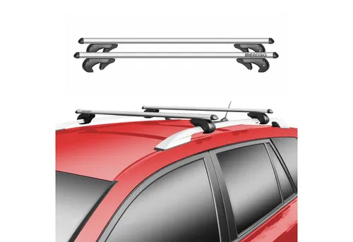 Menabo Dachträger für VW Golf 5K Plus 2008-2012 - Gepäckträger aus leichtem Aluminium mit 90 kg Tragkraft, ideal für Reisen und Outdoor-Aktivitäten.